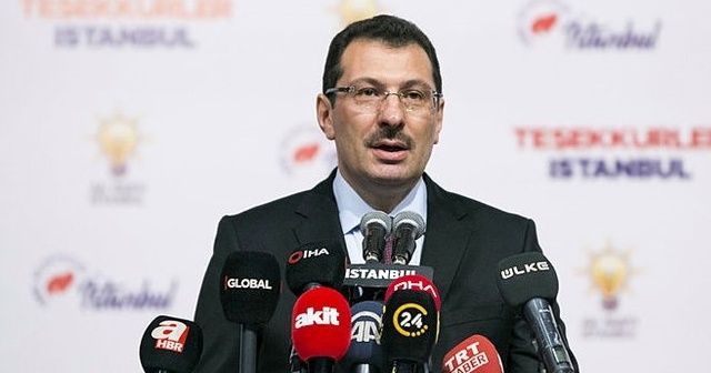 AK Parti: İstanbul&#039;da seçimlerin yenilenmesini istiyoruz