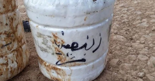 Akçakale'de toprağa gömülü 20 kilo patlayıcı ele geçirildi