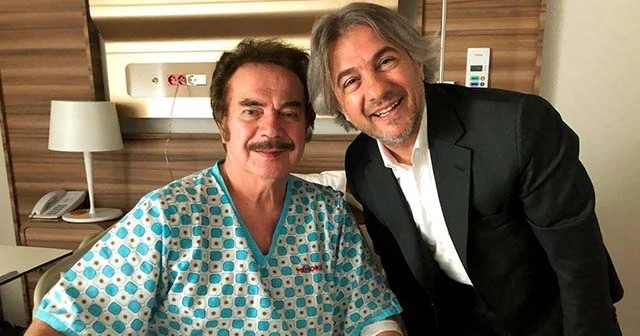 Anjiyo olan Orhan Gencebay'dan ilk fotoğraf