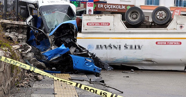 Ankara&#039;da tanker dehşeti