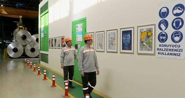 Assan Alüminyum’un fabrikası resim galerisine dönüştü