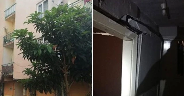 Avcılar'da 5 katlı bina çökme riski nedeniyle boşaltıldı