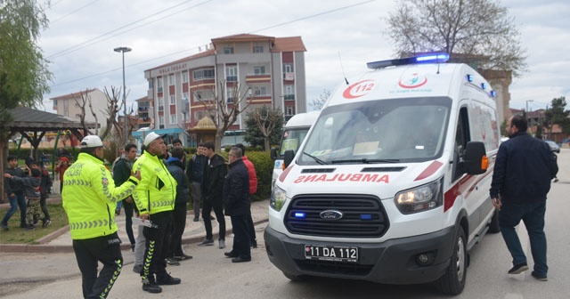 Bilecik&#039;te trafik kazası, 1 kişi yaralandı