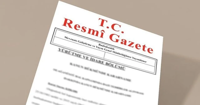 Cumhurbaşkanı Atama Kararları Resmi Gazete’de