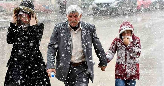 Doğu Anadolu&#039;da 4 ilde kar bekleniyor