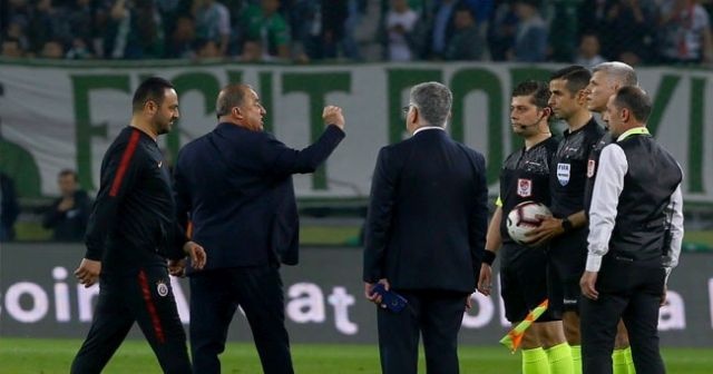 Fatih Terim&#039;den hakemlere büyük tepki