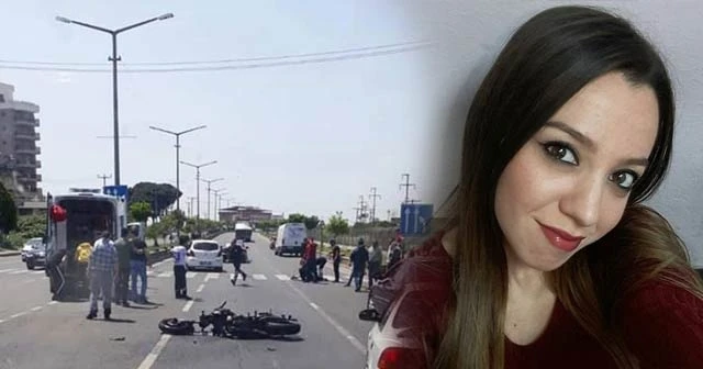 Genç kadın motosiklet kazasında hayatını kaybetti