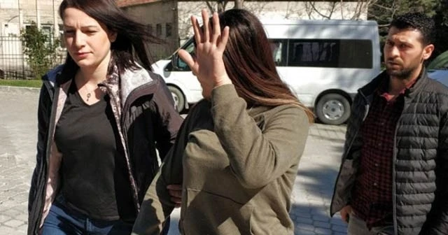 Genç kız, çalıntı bisikleti satarken yakalandı