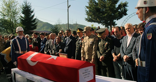 Giresun’da şehide son görev