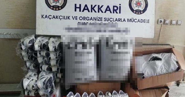 Hakkari&#039;de gümrük kaçakçılığı operasyonu