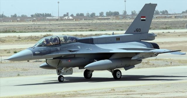 Irak savaş uçakları uluslararası koalisyonla operasyona çıktı