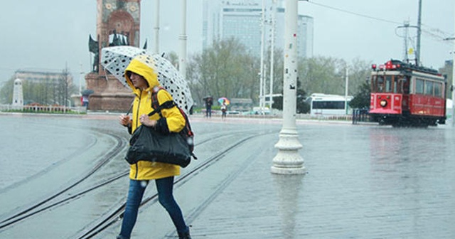 İstanbul için yağış uyarısı