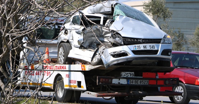 Manisa&#039;da trafik kazası: 1 ölü