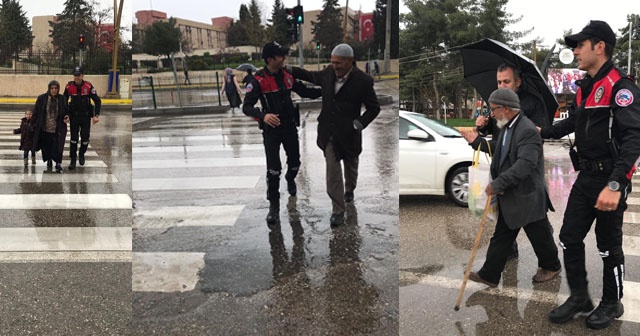 Mardin polisinden örnek davranış