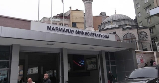 Marmaray&#039;ın üzerine çıkan şahıs elektrik akımına kapıldı