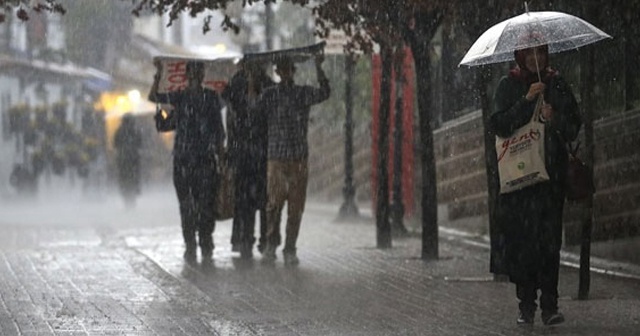 Meteoroloji&#039;den sağanak uyarısı