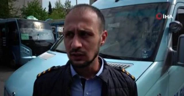 Minibüsçüden insanlık ölmemiş dedirten davranış