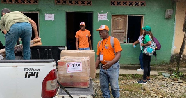 TİKA’dan Kolombiya&#039;da selzedelere yardım