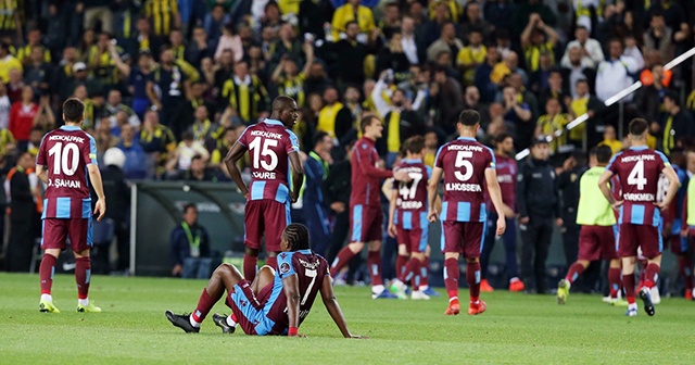 Trabzonspor, son saniyelerde yıkılıyor