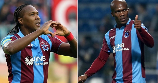 Trabzonspor&#039;un golcü ikilisi Rodallega-Nwakaeme