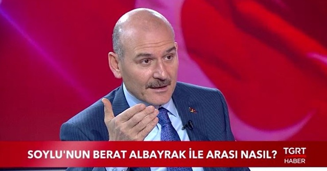 Bakan Soylu canlı yayında açıkladı! Bakan Albayrak ile arası nasıl?