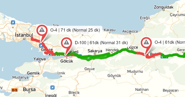 Bayram tatilinde yola çıkmak için en uygun günleri ve saatleri açıklandı