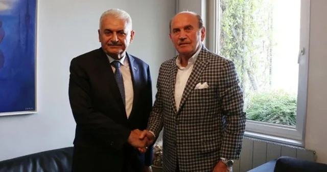 Binali Yıldırım&#039;dan Kadir Topbaş&#039;a ziyaret