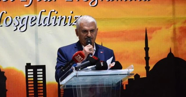 Binali Yıldırım, halcilerle iftar yaptı