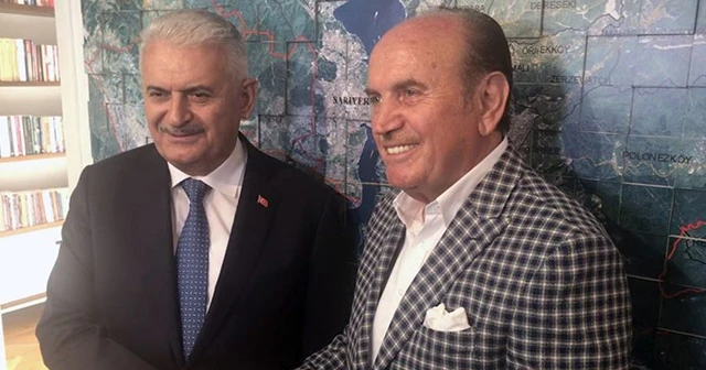 Binali Yıldırım, Topbaş&#039;ı ziyaret etti