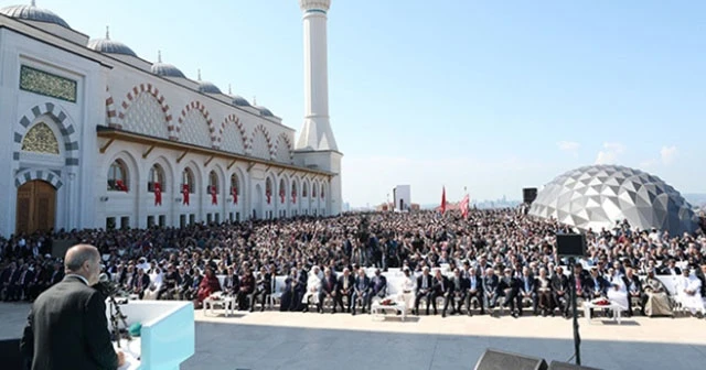 Büyük Çamlıca Camii resmen açıldı