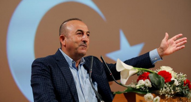 Çavuşoğlu&#039;ndan ABD&#039;deki caminin kundaklanmasına tepki