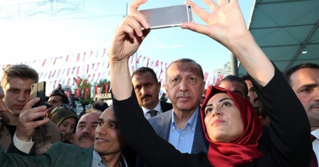 Cumhurbaşkanı Erdoğan&#039;a yoğun ilgi