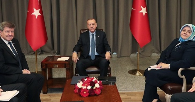 Cumhurbaşkanı Erdoğan, Guy Ryder ile görüştü