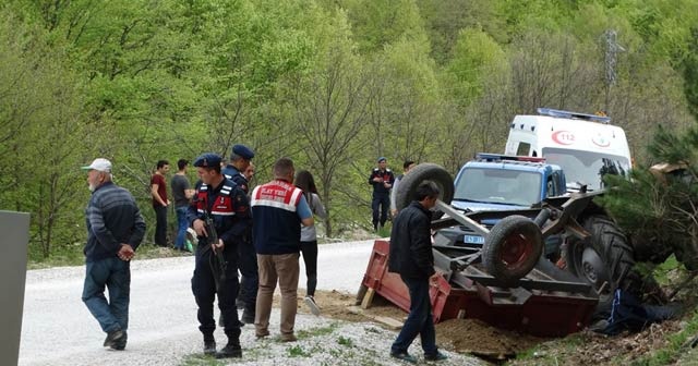 Domaniç’te trafik kazası, 2 ölü