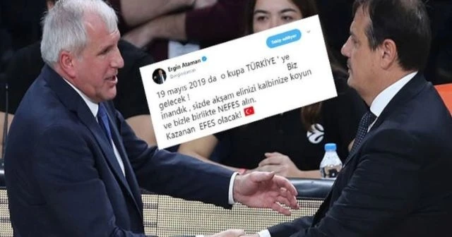 Ergin Ataman&#039;dan maç öncesi paylaşım