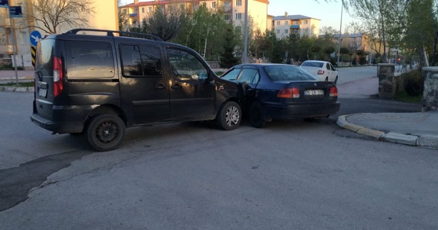 Erzurum’da trafik kazası: 1 yaralı