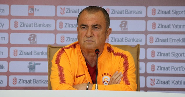 Fatih Terim: ”Organize ancak amatör bir kötülük gözlemliyoruz”