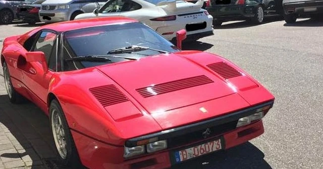 Ferrari test sürüşünde çalındı