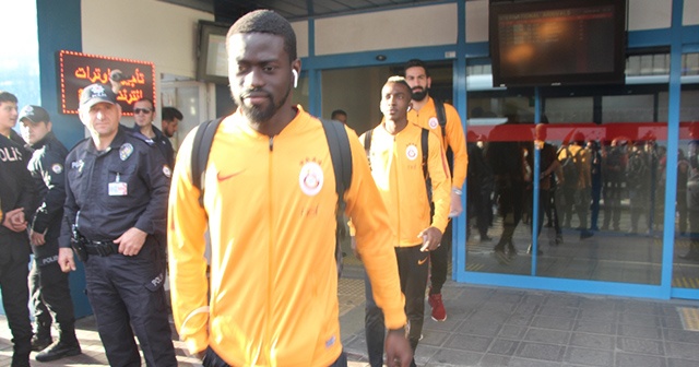 Galatasaray kafilesi Trabzon’a geldi