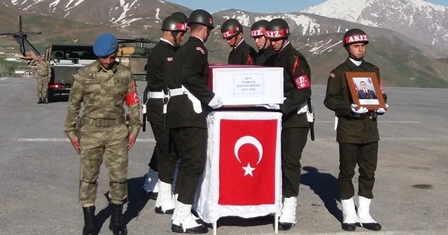 Hakkari şehidi memleketine uğurlandı