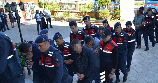 Hazine talanı operasyonunda 17 şüpheli adliyeye sevk edildi