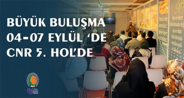 Helal ve Tayyib Ürünler Fuar'ın başlamasına kısa süre kaldı