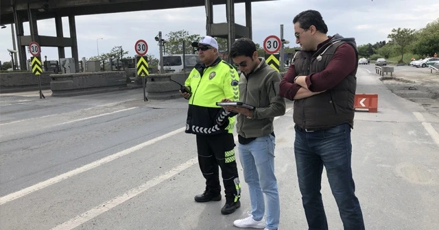 İstanbul trafiğinde drone ile denetim