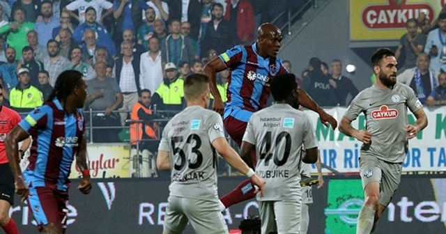 Karadeniz derbisinde Trabzonspor 3 puanı 3 golle aldı