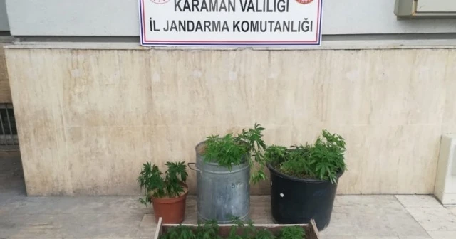 Karaman'da uyuşturucu operasyonu: 2 gözaltı