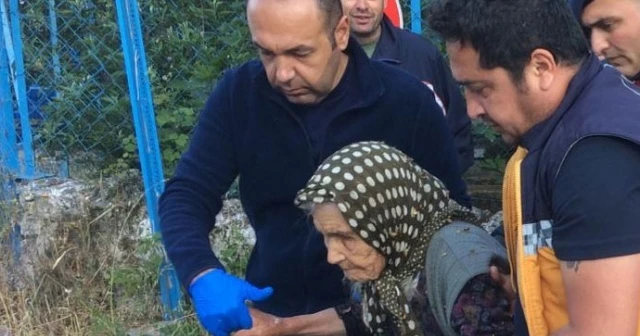 Kaybolan 100 yaşındaki kadın 7 saat sonra bulundu