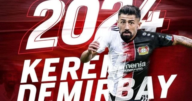 Kerem Demirbay Bayer Leverkusen ile sözleşme imzaladı!