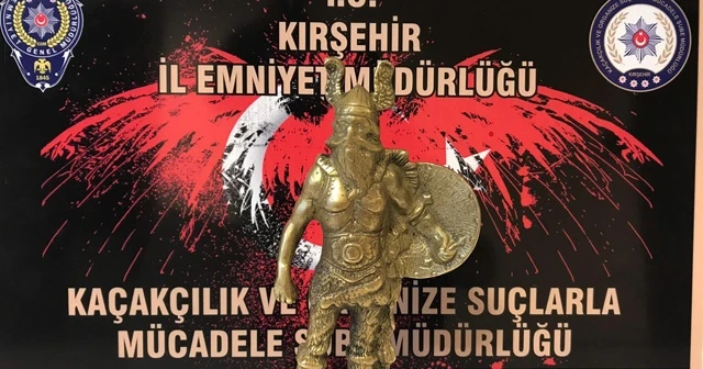 Kırşehir&#039;de tarihi eser kaçakçılığı operasyonu