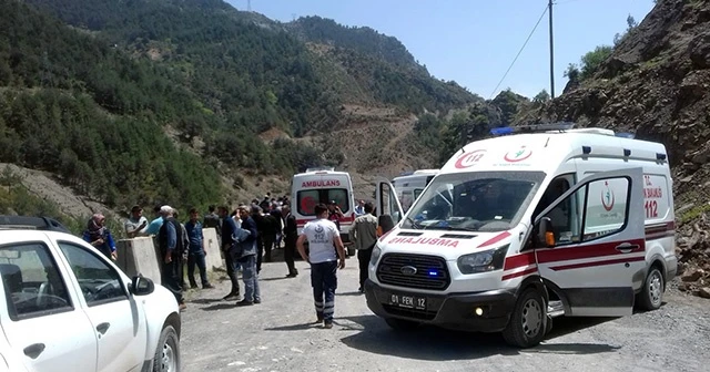 Kozan'da baraj kapağı kırıldı: 1 ölü, 3 yaralı