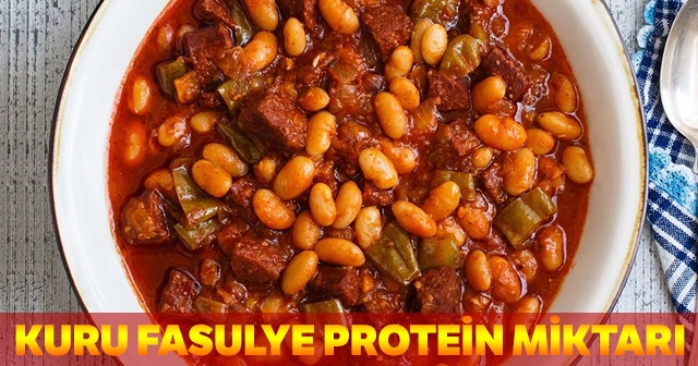 Kuru Fasulye Protein Miktarı, Kuru Fasulye Besin Değeri